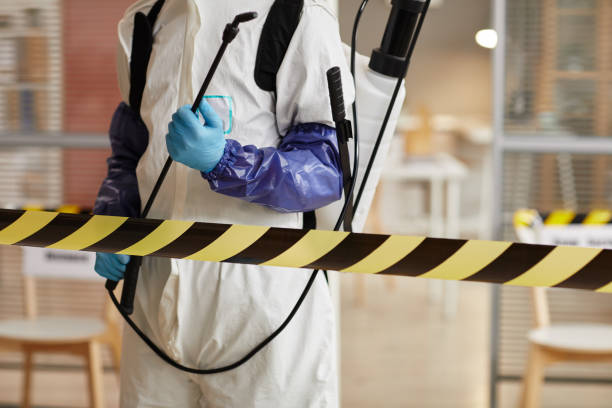 Professional Trauma Scene Cleanup technician working in Denville, NJ